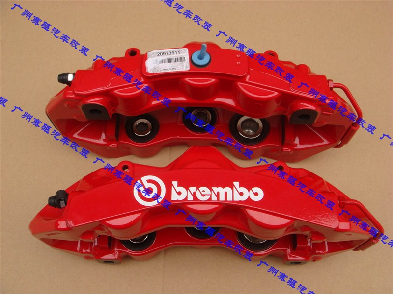 日產(chǎn)G35 G37 350Z 370Z等車型升級BREMBO GT版剎車套件 競技版大六活塞剎車鮑魚