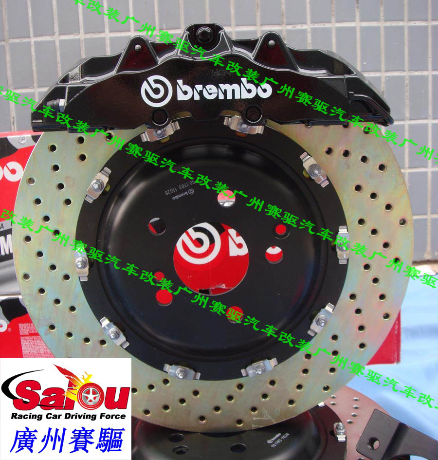 奔馳GL350/GL450改裝BREMBO大8活塞卡鉗剎車(chē)套裝 GL350、450專用brembo競(jìng)技版剎車(chē)鮑魚(yú)