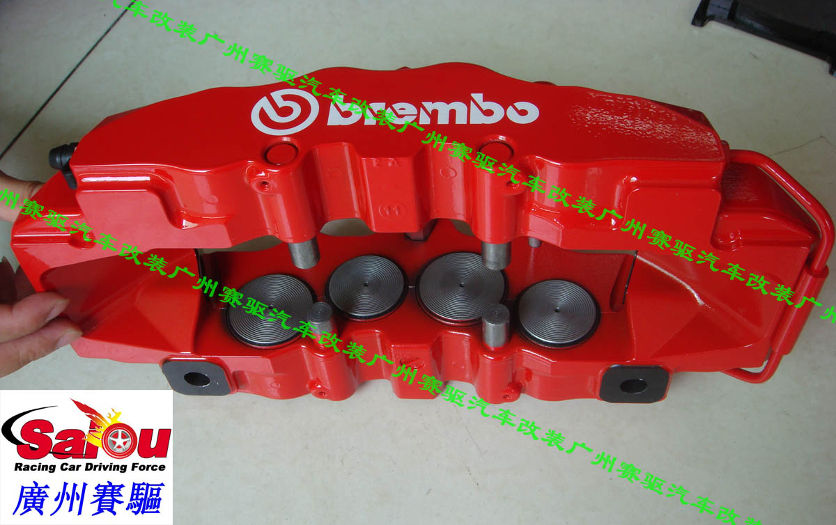 奔馳G55/G500升級(jí)意大利BREMBO 8活塞競(jìng)技版剎車套裝 配套380MM剎車盤