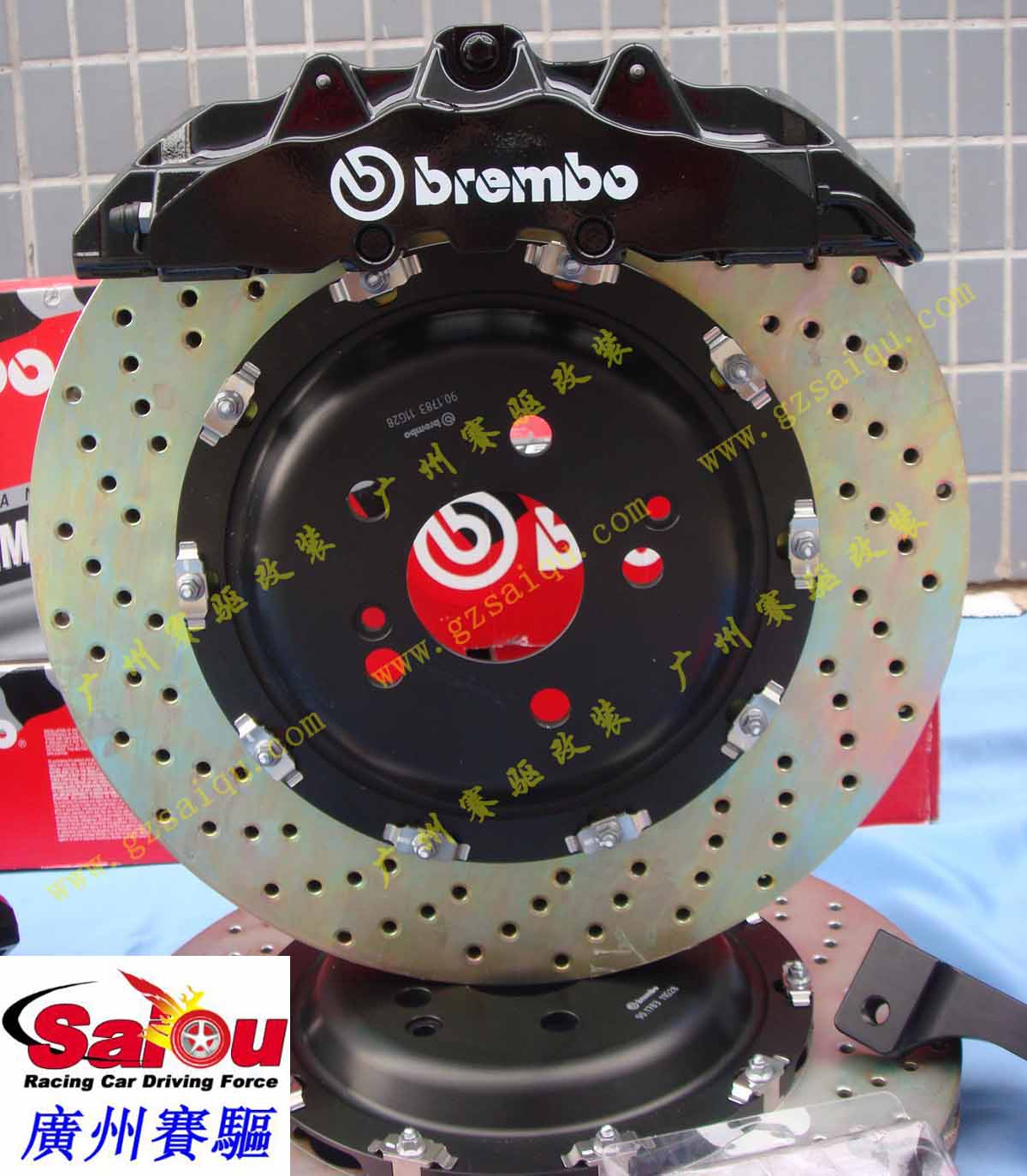 黑色BREMBO剎車(chē)套裝