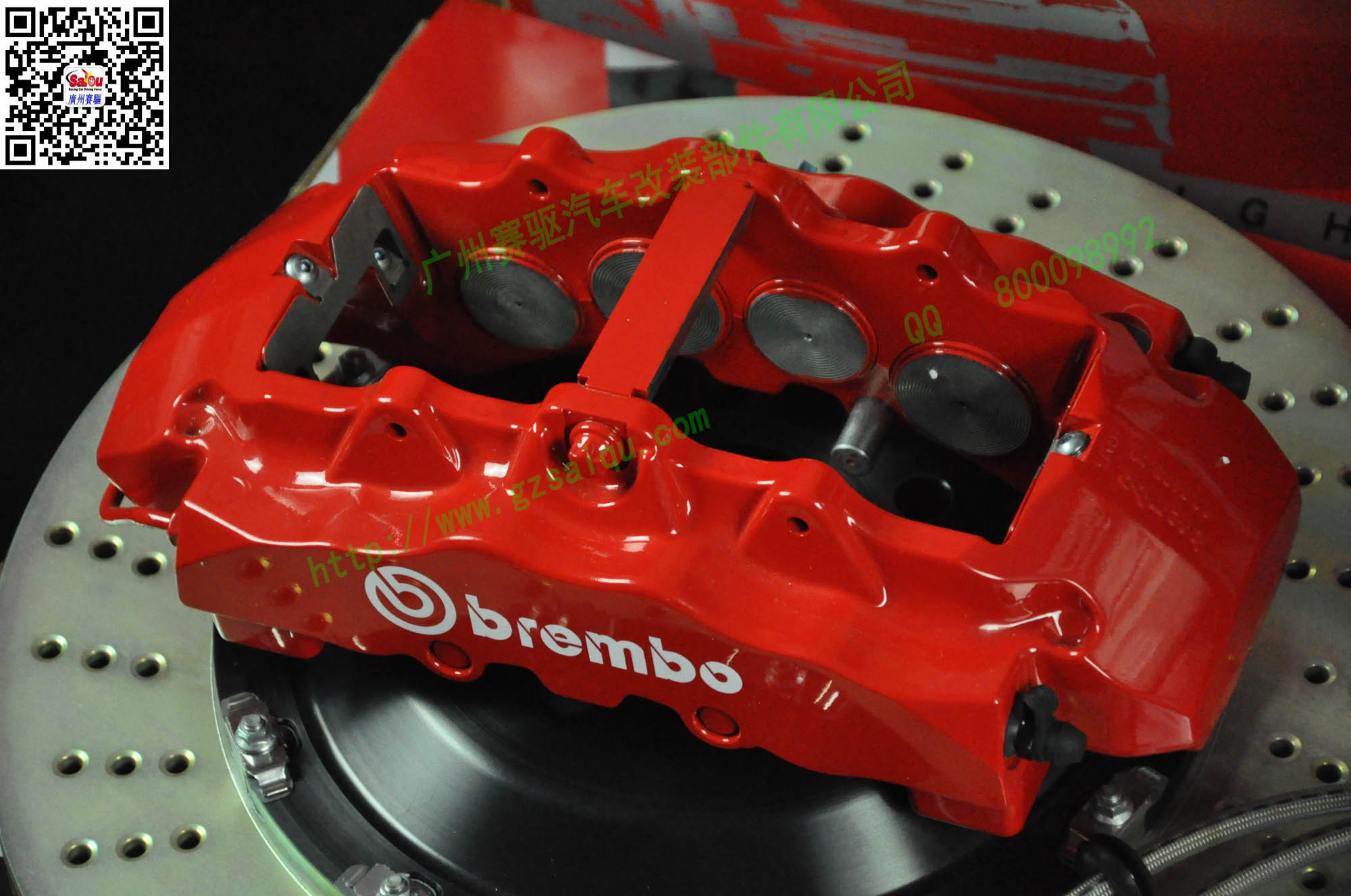 奧迪Q7升級brembo GT8剎車卡鉗