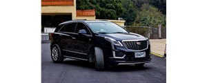 圖文案例｜凱迪拉克XT5前輪升級意大利brembo-CTS-V6大六活塞卡鉗套裝