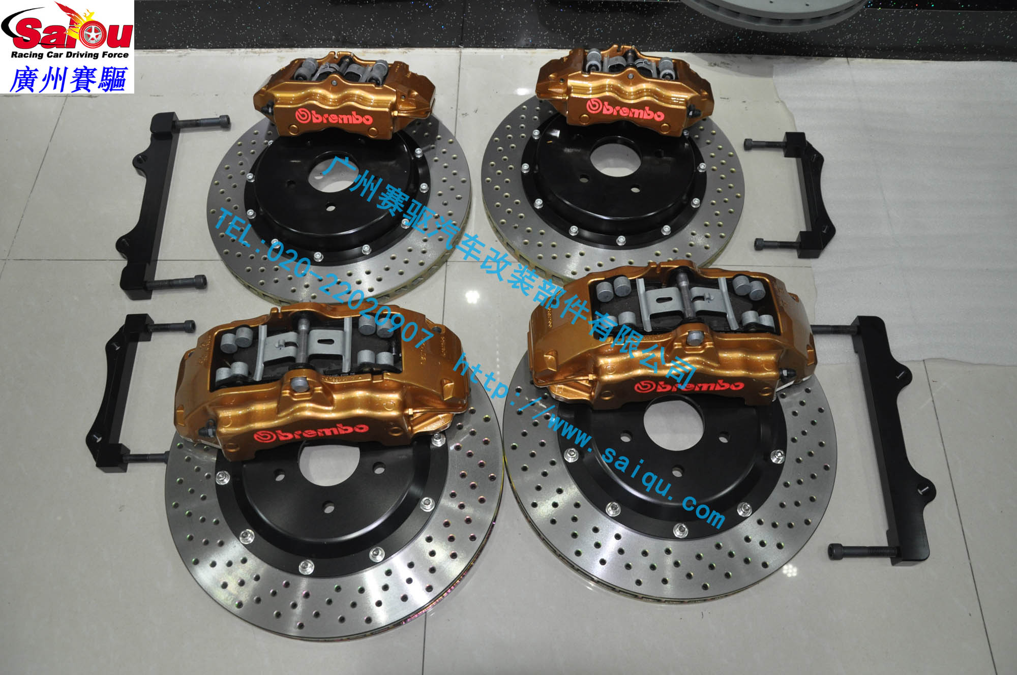 BREMBO前六后四剎車套裝