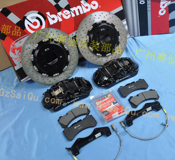 BREMBO 17jl黑色剎車套裝