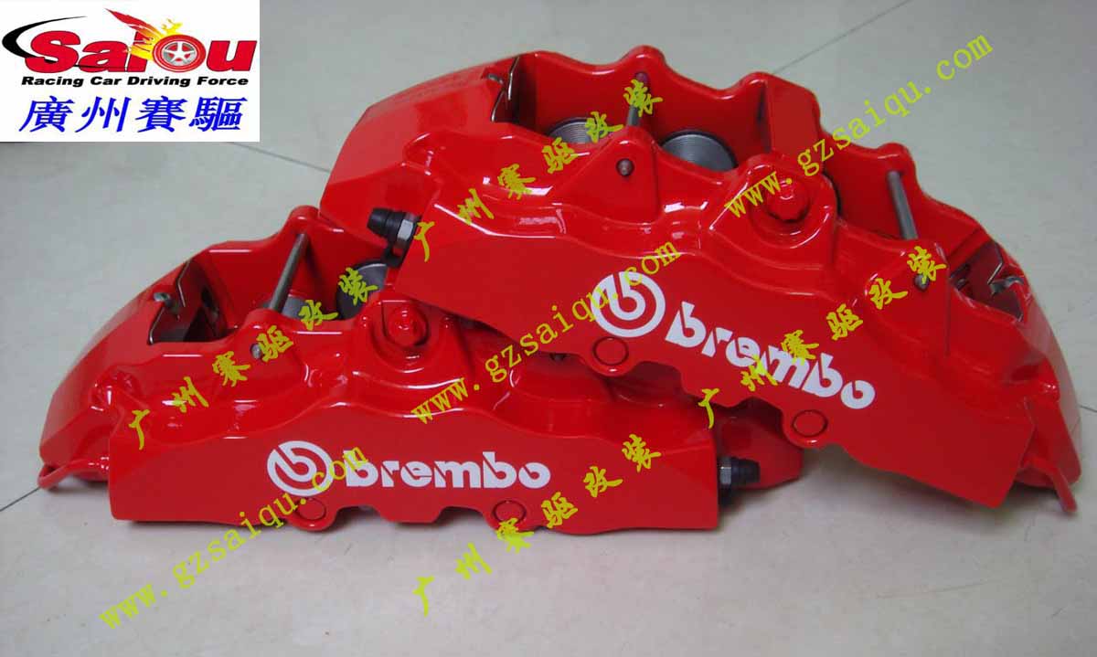 紅色BREMBO GT8剎車(chē)卡鉗