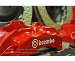 BREMBO卡宴18Z大六剎車套裝鮑魚改裝剎車卡鉗，brembo剎車