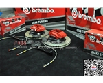 G37改F40剎車套裝  G37升級剎車改BREMBO  英菲尼迪改BREMBO 小四活塞