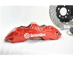 本田雅閣改裝BREMBO卡宴版6活塞剎車卡鉗意大利原裝進口