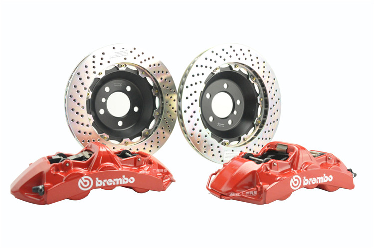 日產(chǎn)G35 G37 350Z 370Z等車型升級BREMBO GT版剎車套件 競技版大六活塞剎車鮑魚